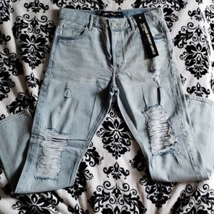 Express destroyed jeans